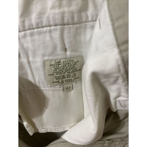 ORVIS 78th Hight Meadows Plain pants Stone 42x30 100% Cotton Chino MSRP $69 NWT - Picture 6 of 13